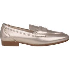 Gabor Dame Mokkasiner Gabor Uld Beige Lak Dame Loafer - Brun