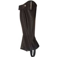 Ridepiske Imperial Riding Mini Chaps Syntetisk Læder Sparkling - Black/Lilac
