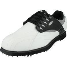 Hi-Tec Golf Shoes Hi-Tec Mens Golf Shoes Dri-Tec G 300 - White/Black Leather
