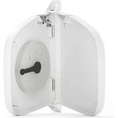 Treuheld Bauheld Rollladen Gurtwickler Aufputz 14mm Mini Aufklappbar mit Kunststofftrommel Weiß Fensterläden