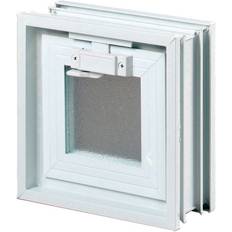 Fenster Fuchs Fuchs Design Lüftungsfenster 24 x 24 x 8 cm 2.9 W/mK - Weiss Holz, Aluminium