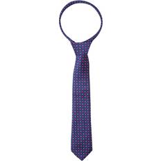 Supreme Products Childrens Kids Diamond Show Tie - Navy/Pink