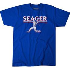 BreakingT Texas Rangers Slugger Swing T-Shirt XLarge Royal