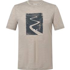 super.natural Bike Tour Tee - Merino Shirt - Grey