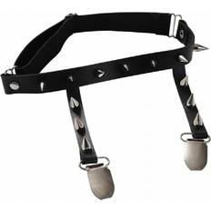 Punk Rivet Women's Leather Harness Suspenders - Exotic Apparel