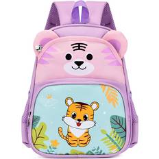 Purple School Bags RYWOLT Fashionable Multifunctional Nylon Preschool Bookbag - Purple