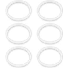 White Accessories for Blenders Maxpower 6 Pack Rubber Gaskets Replacement Seal White O-Ring for Ninja Juicer Blender Cups Seals BL770 Small