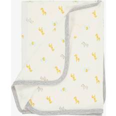 Little Me Ivory Cotton Safari Baby Blanket 73