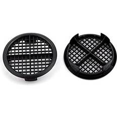 Roof Equipment Timco Black Timloc Push-in Soffit Vents Pack of 10
