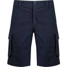 Weird Fish Mens Rigney Cargo Shorts - Navy