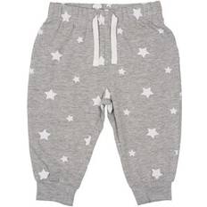 Larkwood Stars Lounge Pants - Pale Grey