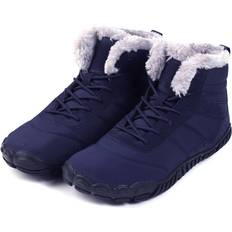 PlayMc Winter Snow Boots Lightweight Barefoot Shoes - Dark Blue