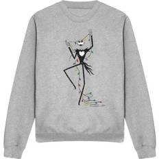 Before Christmas Unisex Adult Jack Fairy Lights Sweatshirt