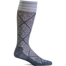 Sockwell Women's The Raj Firm Graduated Compression Sock - Denim