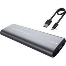External Enclosures LaCie M.2 HHD Box Type-C 3.1 Aluminum Alloy