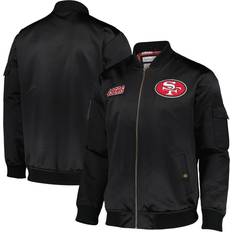 Jackets & Sweaters Mitchell & Ness San Francisco 49ers Team Leader Satin Bomber Jacket