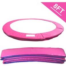 Pink Trampoline Accessories GreenBay Replacement Trampoline Spring Cover Padding Safety Pads 8FT Pink