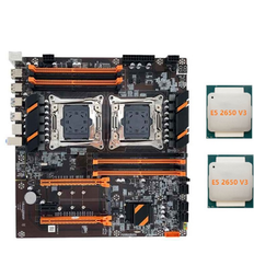 Motherboards Spactz LLhappy-X99 Dual CPU Motherboard Support DDR4 ECC Memory