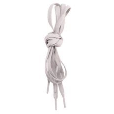 Trainers Plastic Tips 52.4 Long Grey Flat Wide Shoe Laces Strings 2pcs