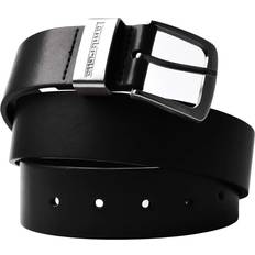 Lambretta Accessories Lambretta Leather Lined Belt - Black