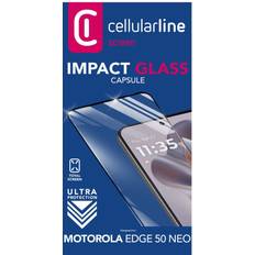 Pellicole Protettive Cellularline Impact Glass Capsule Motorola Edge 50 Neo 60999 Transparent