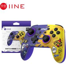 Purple Gamepads Aihontai IINE Golden-Green Wireless Wake Up NFC Controller
