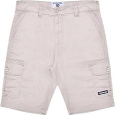 Lambretta Trousers & Shorts Lambretta Mens SS24 Cargo Shorts - Oatmeal
