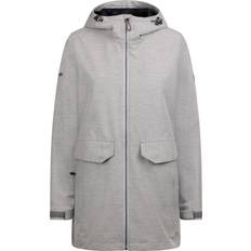 Trespass Womens Waterproof Jacket Crystals - Platinum Marl