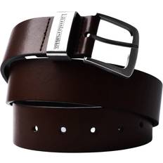 Lambretta Accessories Lambretta Leather Lined Belt - Dark Brown