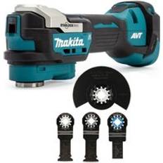 Power Tools Makita DTM52Z 18V LXT Brushless Starlock Multi Tool Plunge Carpenters Set
