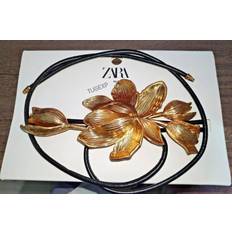 Zara Clothing Zara New Woman Ss24 Flower Cord Belt - Golden Ref