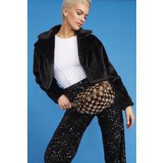 Faux Fur Bum Bags Jayley Multi Faux Fur Bum Bag