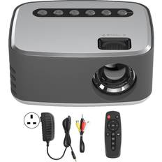 Honor 1920 x 1080p Portable Video Projector Mini Home Theater HD Projector with LED Light UK Plug