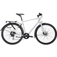 Crescent Herre Standardcykler Crescent Atto 8-VXL Hybridcykel Vit Herr 58 Herrcykel