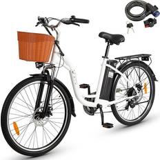 DYU C6 Electric Bike 26 Inch 6 Speed Shifting