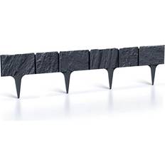 Stone edging garden Prosperplast Garden Edging Stone Anthracite