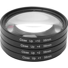 Andoer Optical Glass Macro Close Up Lens Filter Kit 58mm
