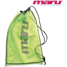 Maru Mesh Drawstring Swim Kit Bag Green