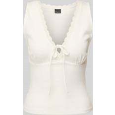 Gina Tricot Toppe Gina Tricot Top Rib Tank - Hvid