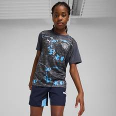 Puma Man City Prematch SS Jersey Kids 7-8 Polyester
