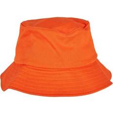 Flexfit Orange Kläder Flexfit Flexfit By Yupoong Cotton Twill Bucket Hat - Orange