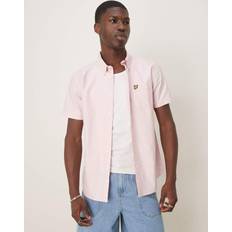 Lyle & Scott Kortärmad Oxford-skjorta Pink