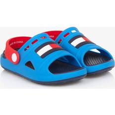 Tommy Hilfiger Kids Comfy Sandals - Sky Blue/Red
