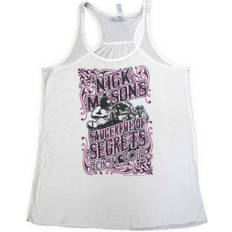 Unisex Tank Tops Mason's Nick Mason's Saucerful Of Secrets Echoes Tour Vest Top - White