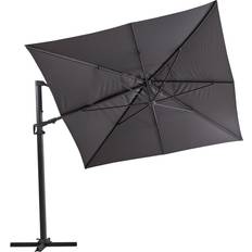 Brafab Vinovo Frihängande Parasoll 400x300 cm Antracit/Grå