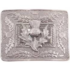 Steel Belts I Luv LTD Thistle Buckle - Chrome
