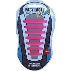 Pink Shoe Laces Easy lace Kids No Tie Elastic Slip On Shoelaces 14 Pieces
