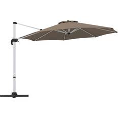 Brown Rotating Outdoor Umbrella 325 cm 212 x 33 x 18 cm
