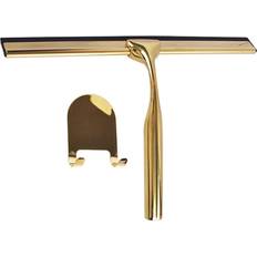 Gold Shower Squeegees SILULCM Stainless Steel Glass Window Squeegee