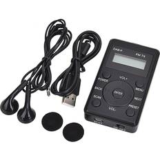 Spactz Portable Radio Mini Pocket FM DAB+ Digital Display Stereo Receiver